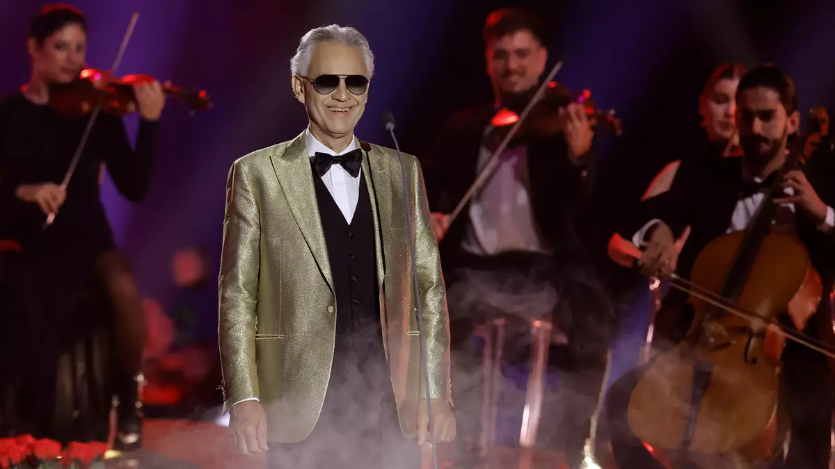 Andrea Bocelli concert Madison Square Garden