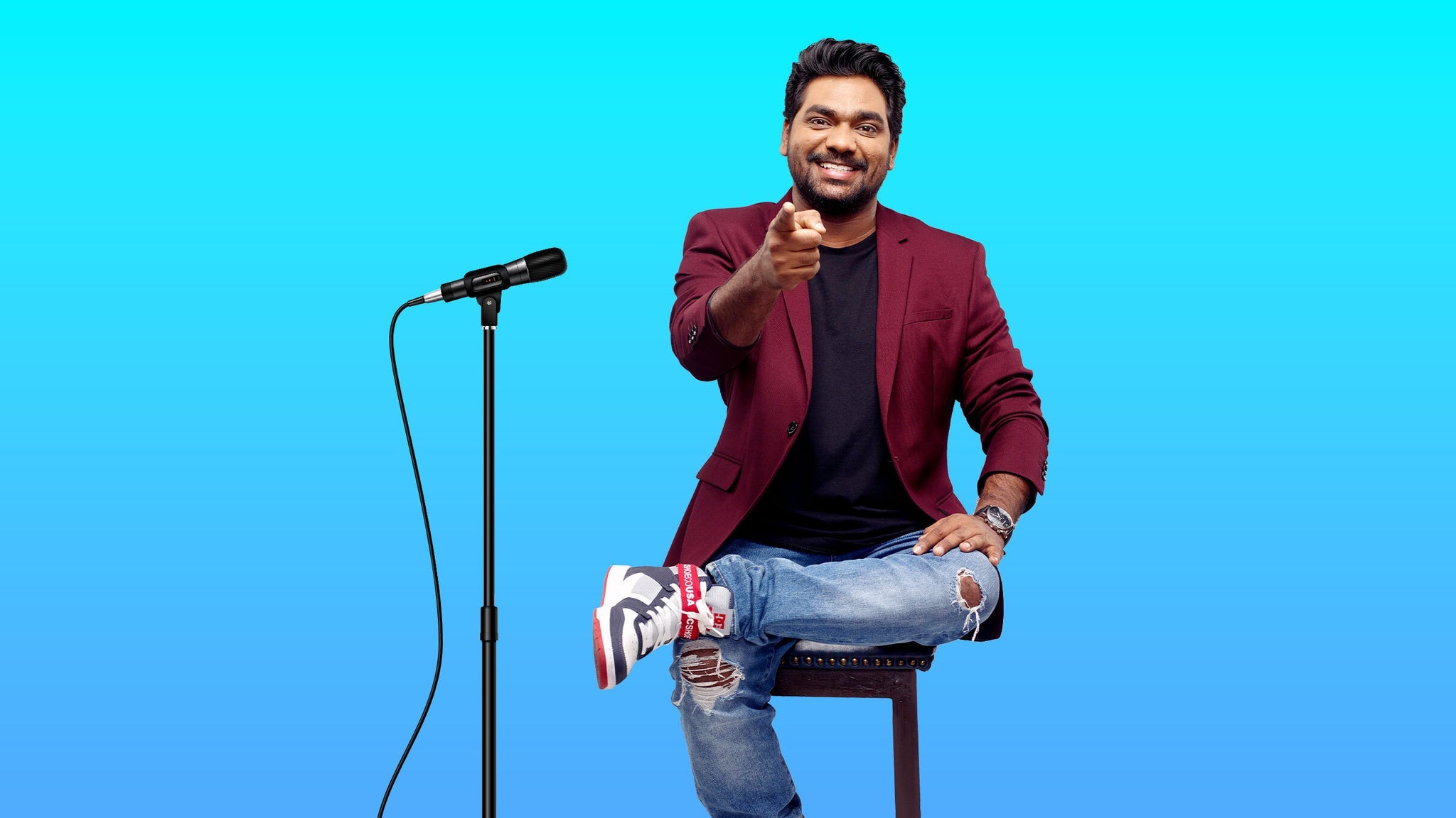 Zakir Khan Madison Square Garden comedy show 2025